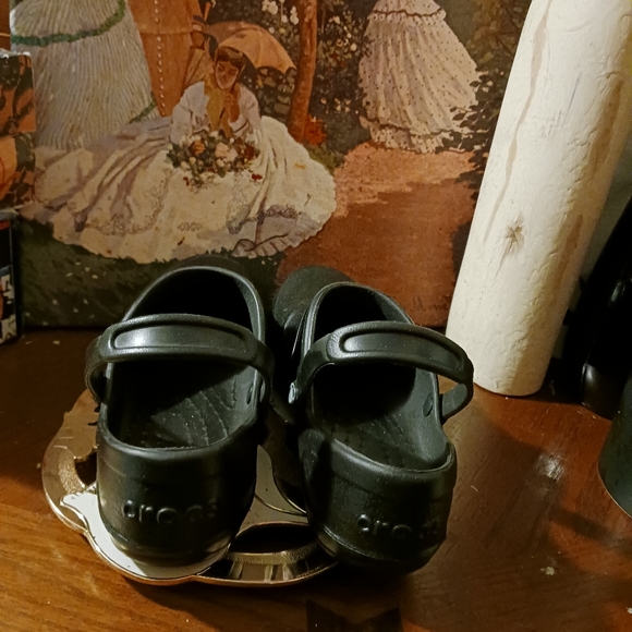 πππππCROCS Classic Black Ladyπ©΄π Size 7 ,Nice Gift Giving Item.π’π€β΅π£ - Picture 14 of 15